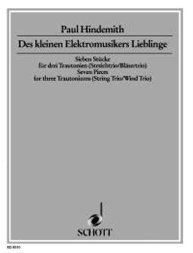 Des kleinen Elektromusikers Lieblinge